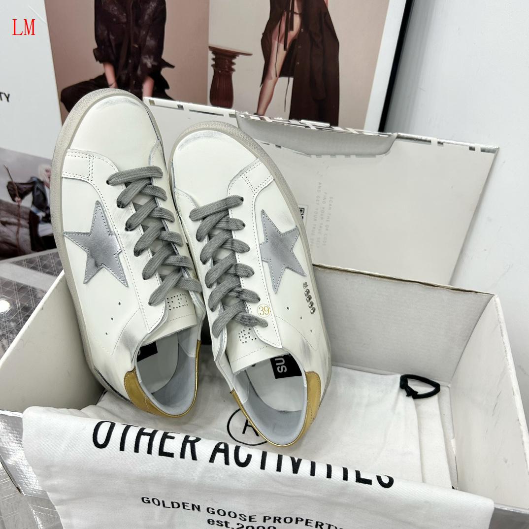 Golden Goose White/Silver