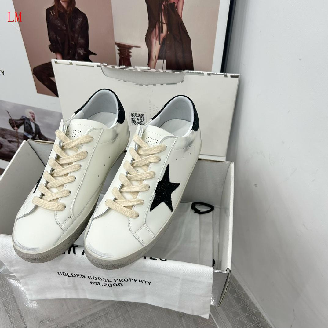 Golden Goose White/Black